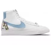 nike blazer promo femme indigo white blue